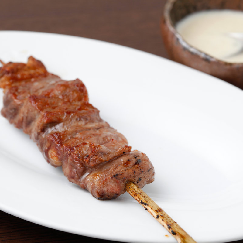 和牛の串焼き(炭火串焼 銀座 荻)