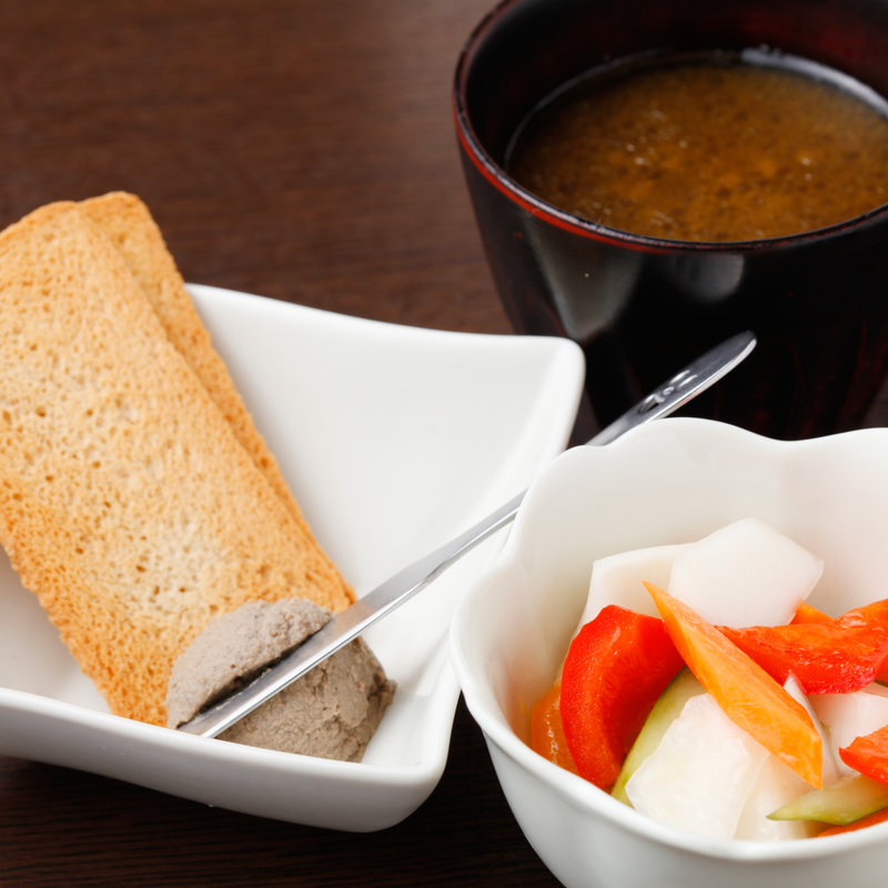 レバーパテ(炭火串焼 銀座 荻)