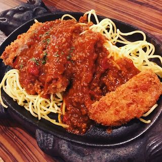 スパカツ(炭リッチ 浜松町店)