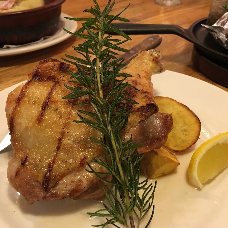 グリルチキン(つばめグリル 銀座コア店)