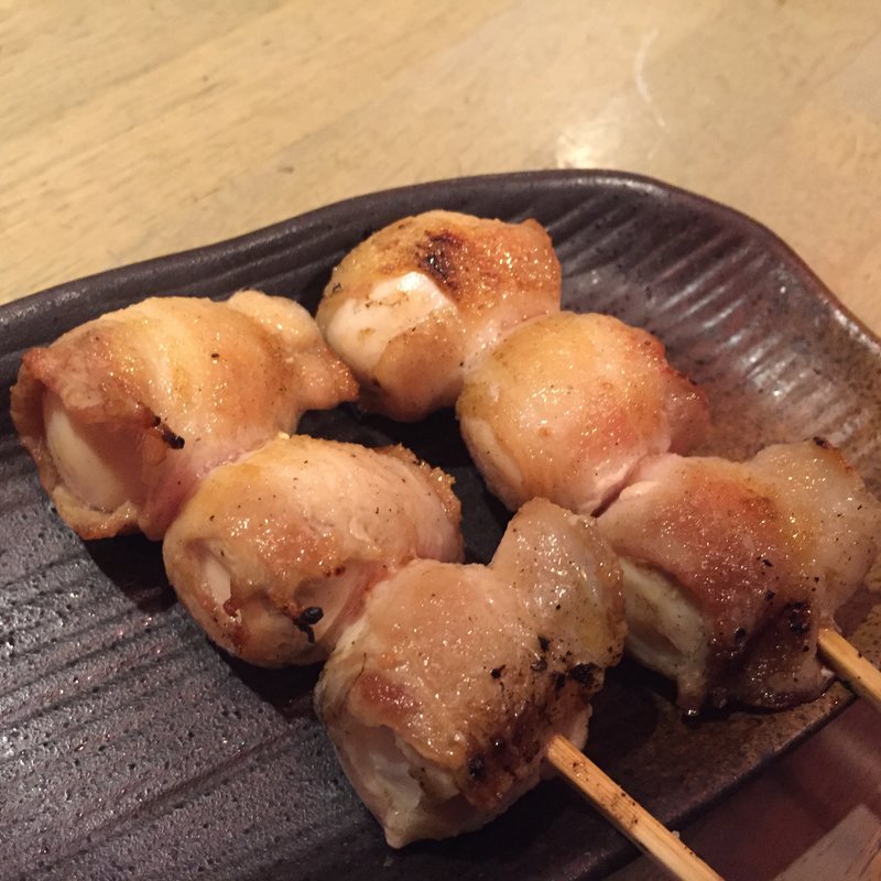 肉巻きうずら(四谷 もつ焼のんき)