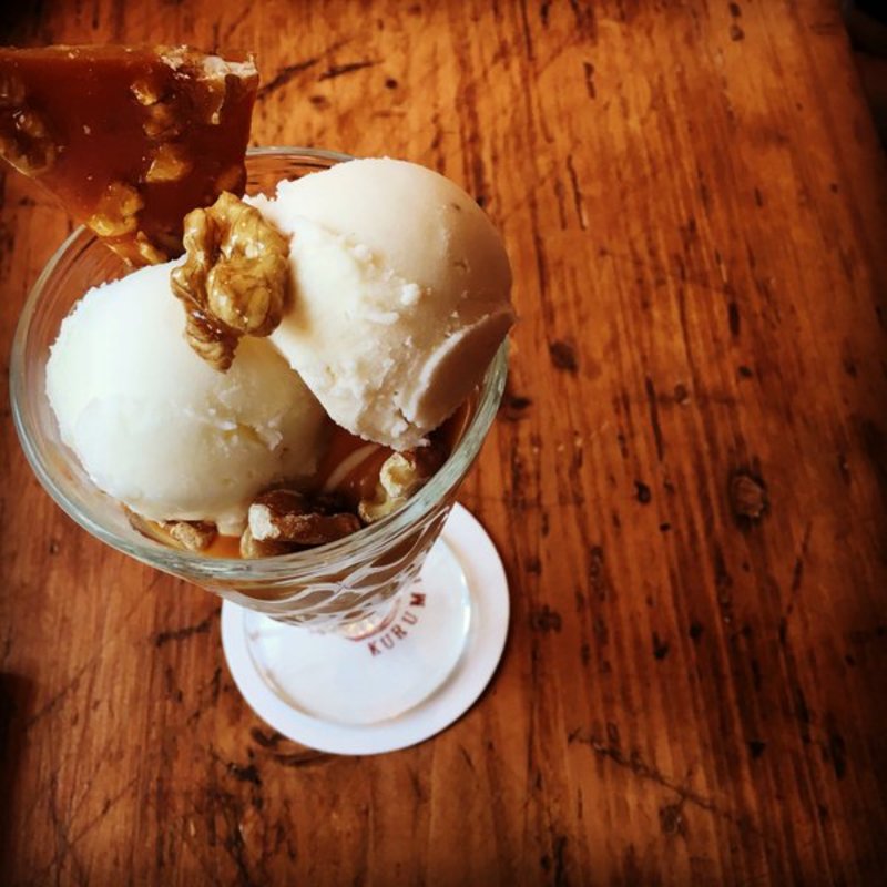 期間限定　くるみパフェ(クルミドコーヒー （KURUMED COFFEE）)