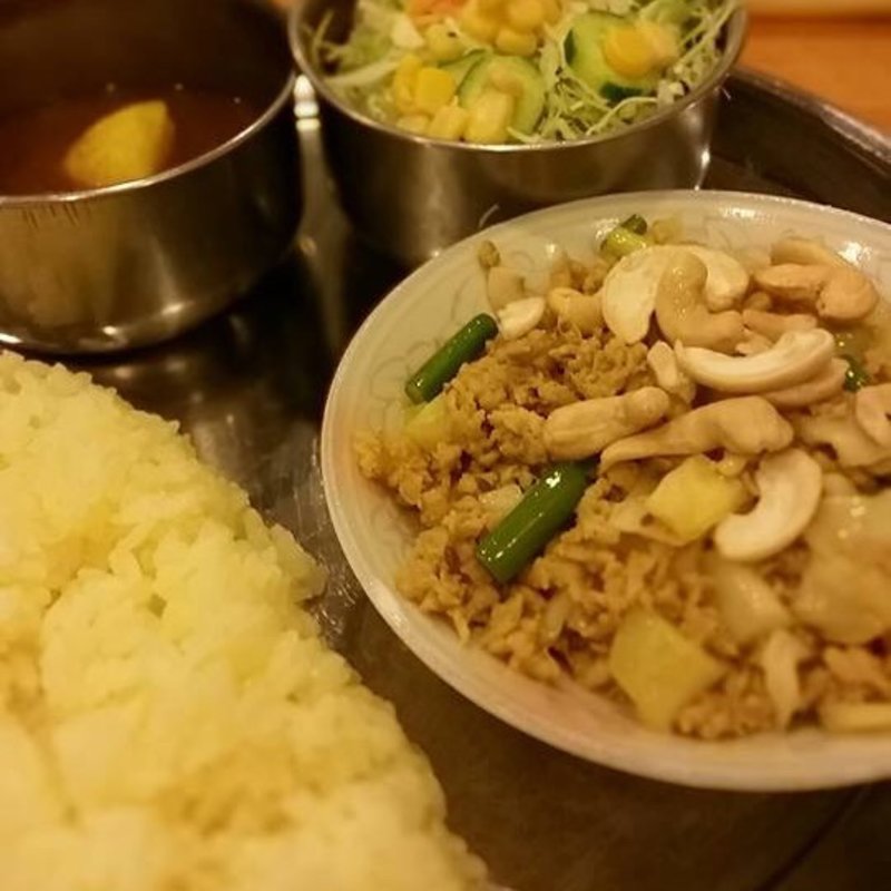 12月のランチ サブジキーマ(タージマハール 新橋店 )