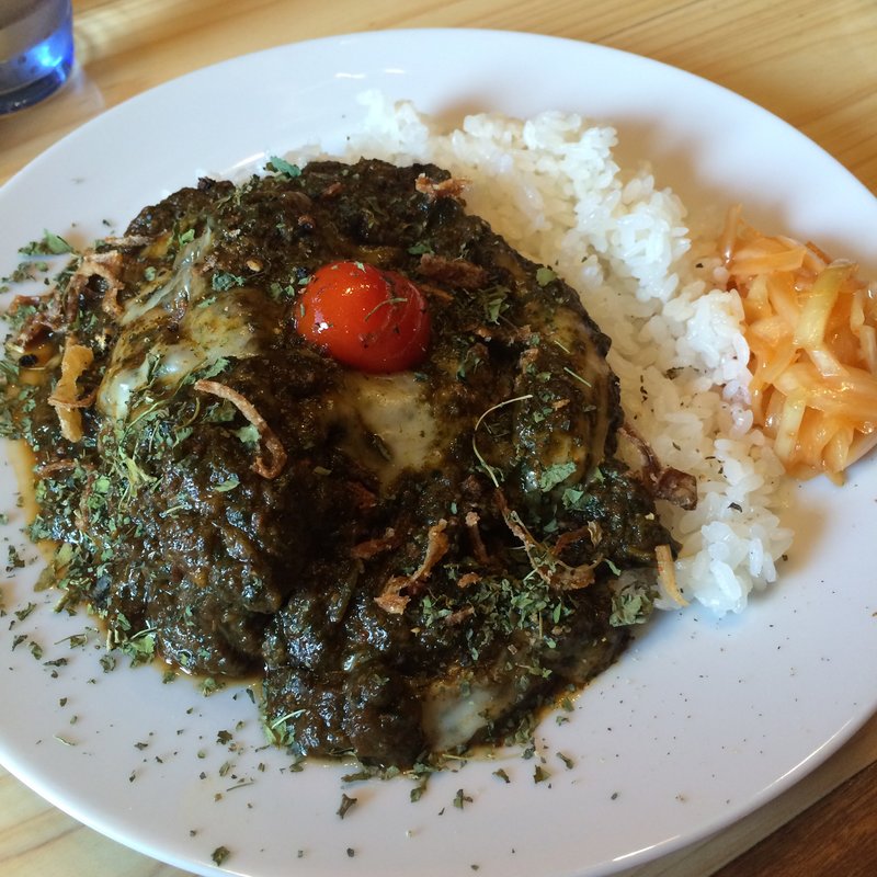 ほうれん草キーマ(ダメヤ )