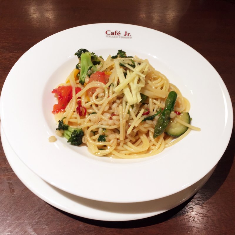 8種野菜と大麦のペペロ(イタリアン・トマトカフェジュニア京成日暮里駅店)