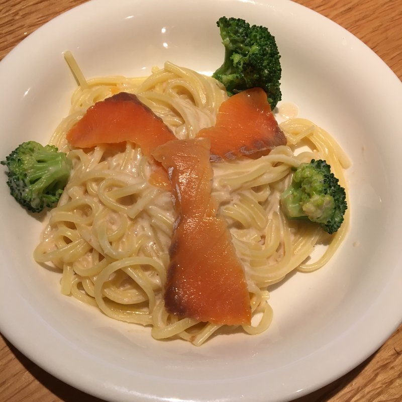 サーモンとブロッコリーの明太ソース(ディプント 恵比寿店 （Di PUNTO）)