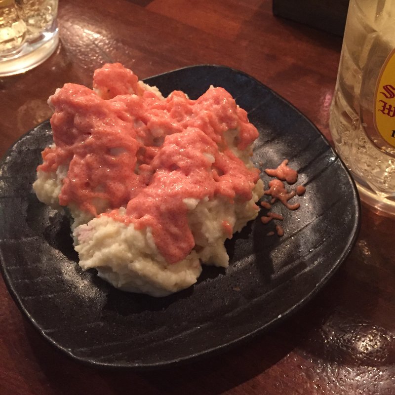 明太子ポテトサラダ(やきとんまことや)