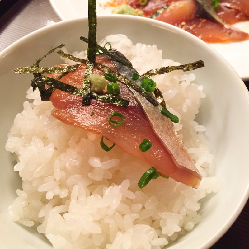 博多名物ごまさば定食(大かまど飯 寅福 青山本店)