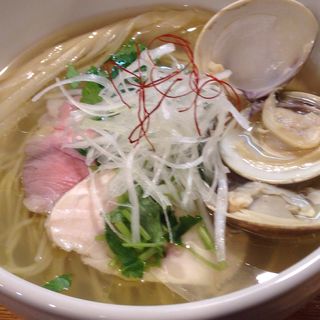 【限定】蛤と鶏の清湯(小島流 （コジマリュウ）)