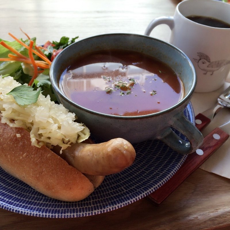 ホットドッグ  (ランチ)(ヨダか珈琲 )