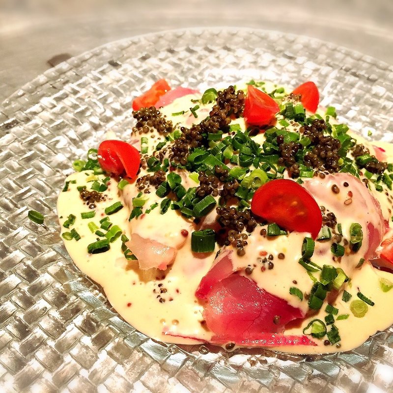 黒ムツのカルパッチョ(イーターブル)