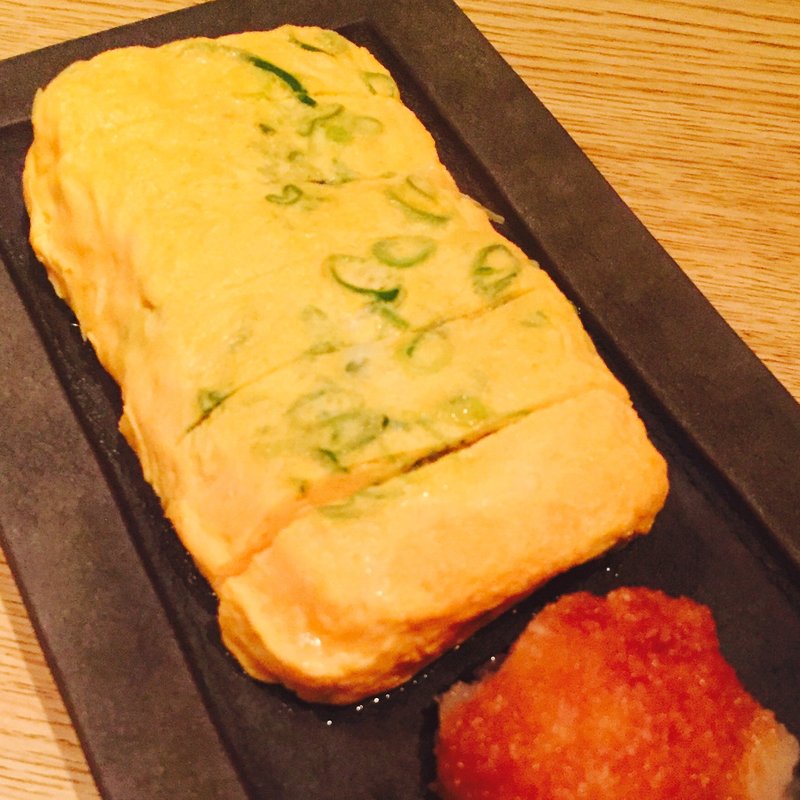 地卵のねぎ入りだし巻き(錦家 塚口店 )