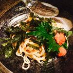 燻製明太子の生パスタ