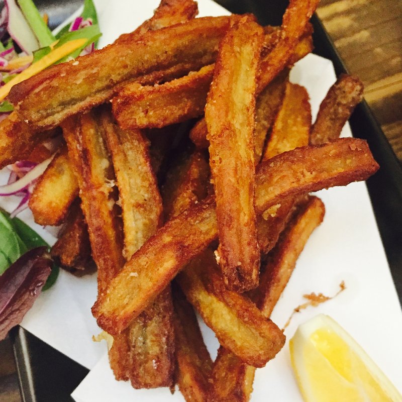 国産ゴボウの唐揚げ(風丹)