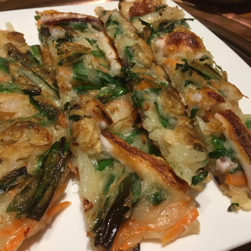 海鮮チヂミ(韓菜 （ハンナ）)