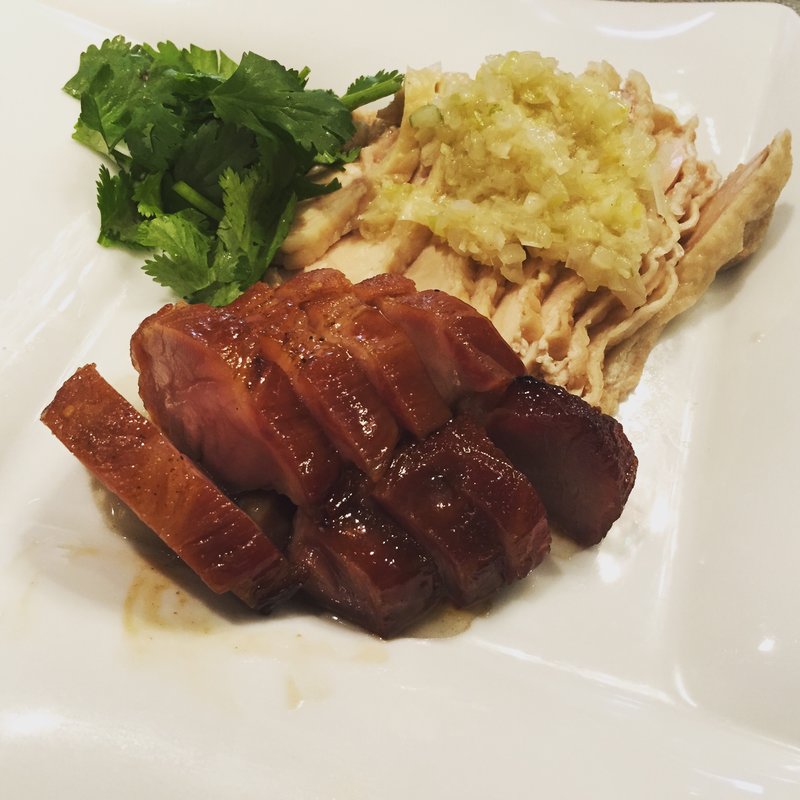 チャーシューとジンジャーチキン(KOO （クー）)