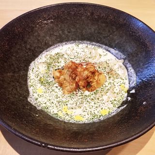 牡蠣の味噌クリームうどん(茶ぶ釜 )