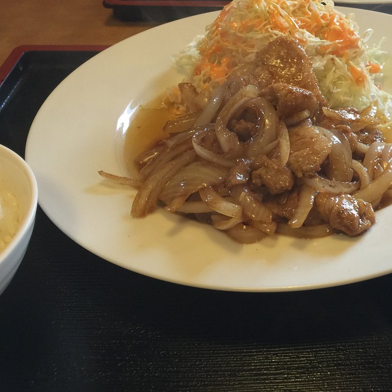 生姜焼き定食(みなとまち食堂 )