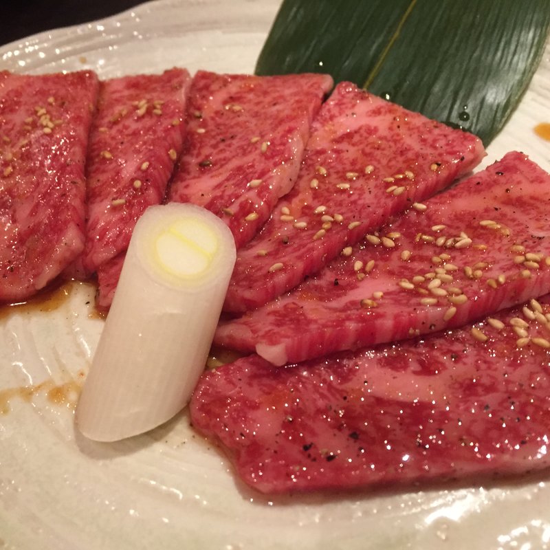 特選ハラミ　霜降りバッチリの限定品です(かくれ家 三宿店)