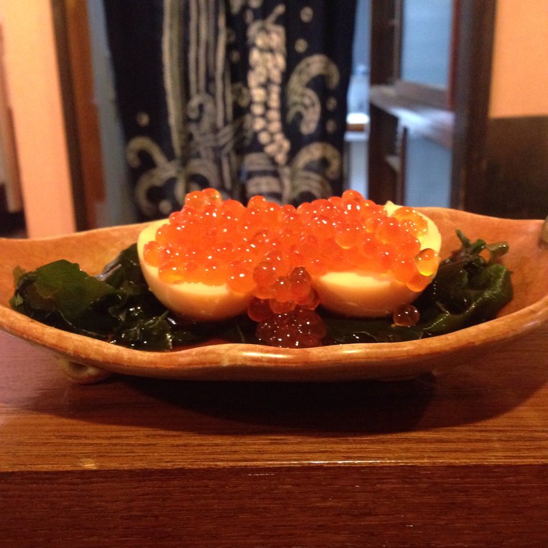 おでん たまご(関西風創作おでん 和食の店石ばし)