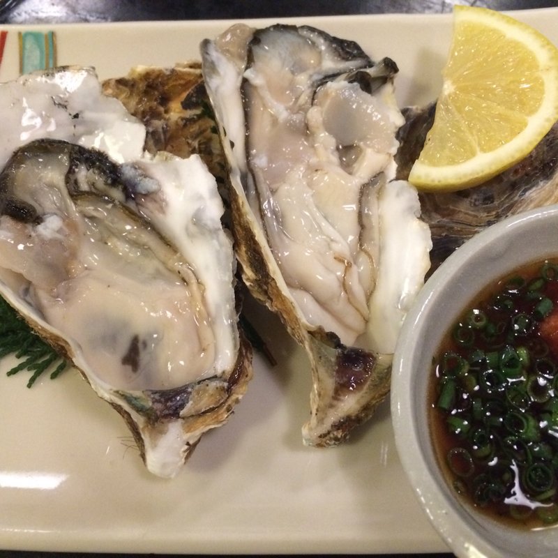 生牡蠣（2個）(割烹あそう)