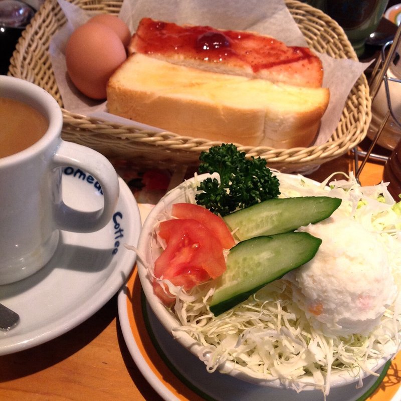モーニングアンドサラダ(コメダ珈琲店 守山志段味店)