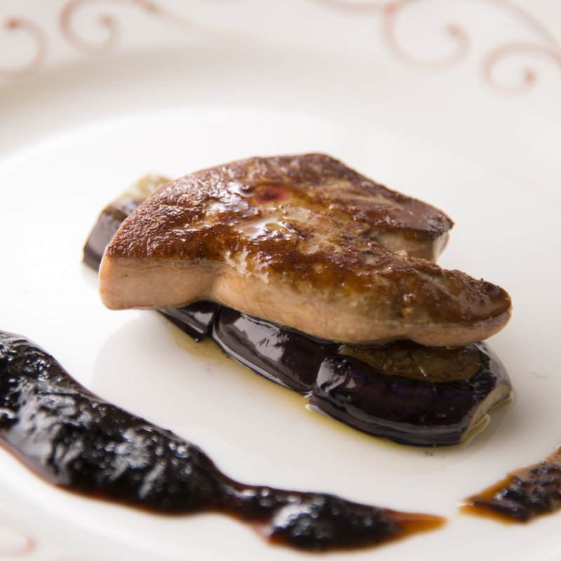 フォアグラのソテー(鉄板焼 馨)