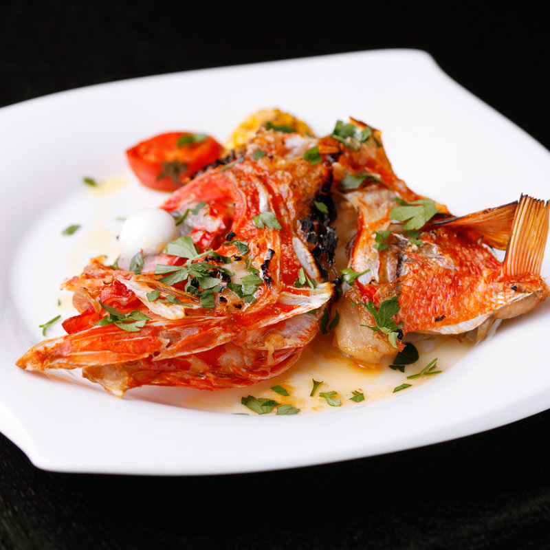 真鯛のポワレ(オルティージャ （ORTIGIA）)