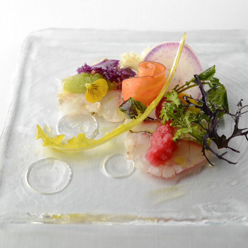 鮮魚のカルパッチョ(イルデジデリオ)