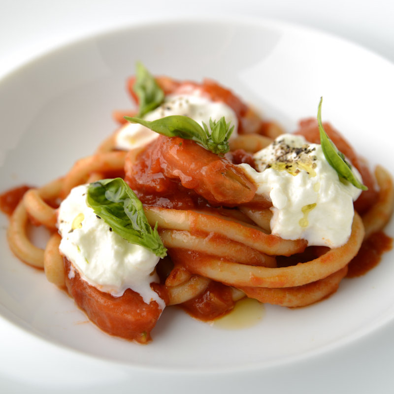 モッツアレラチーズとトマトのパスタ(レストラングースト)