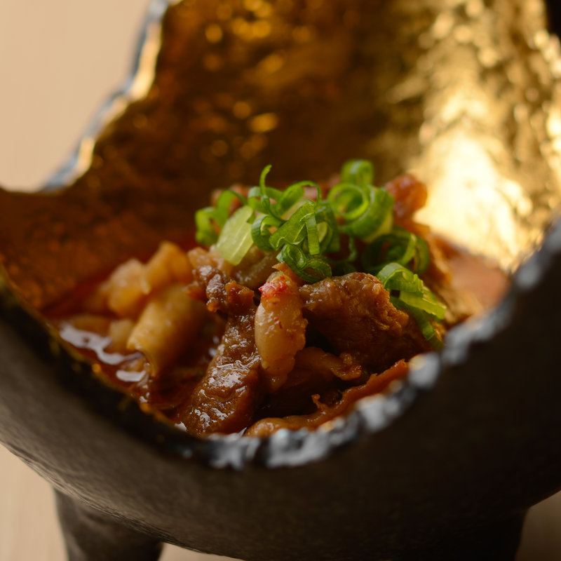 和牛のモツ煮(しるく屋 )