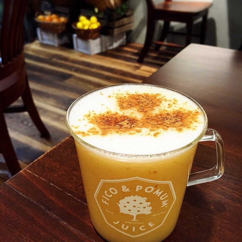 アップルシナモンホットスムージー(F&P Smoothie Cafe 青山店)