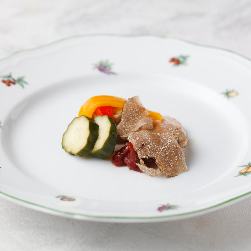 野菜のマリネ　トリュフと共に(GINZA kansei)