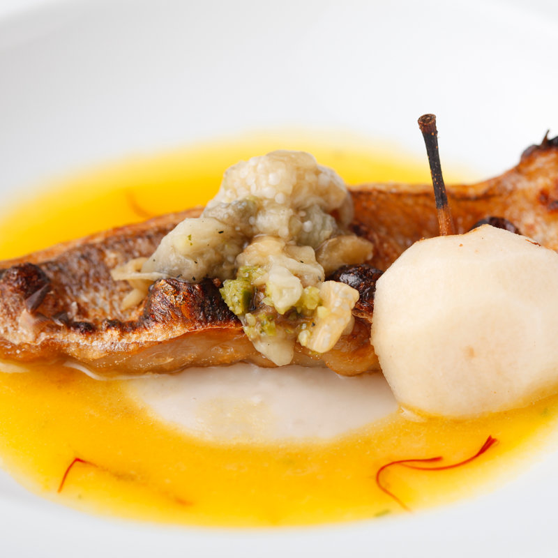 鰆のグリル　オレンジソース(GINZA kansei)