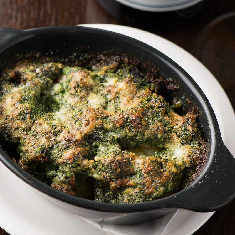 エスカルゴのグリル　パン粉と共に(コンフル （bistro-confl.）)