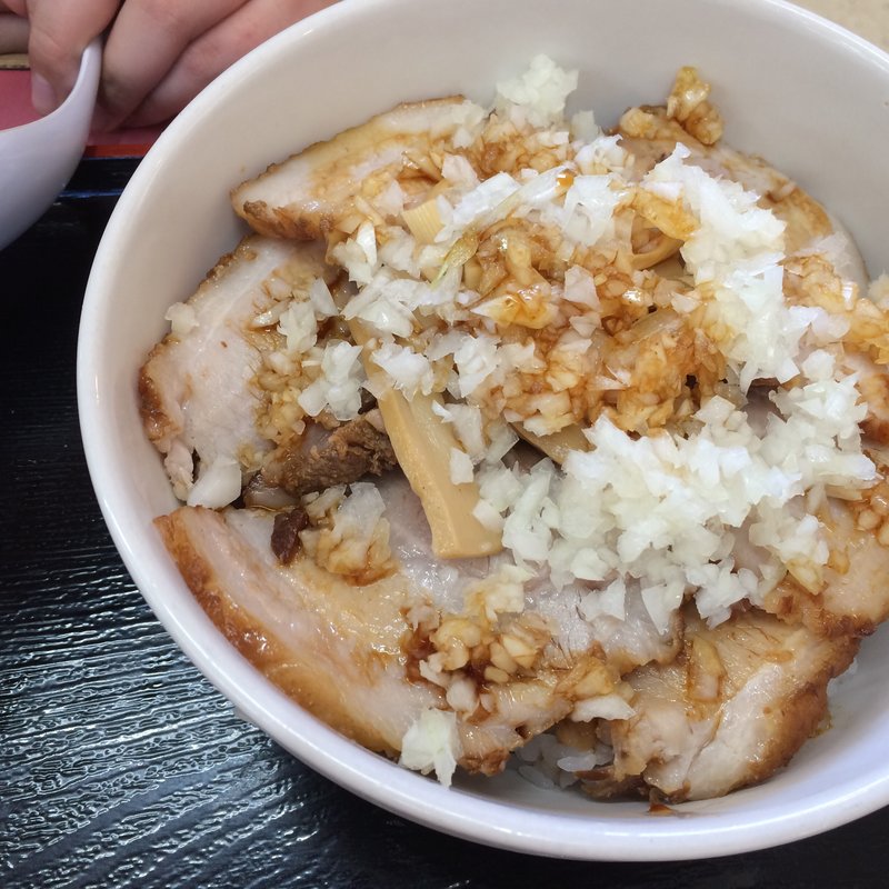 チャーシュー丼(竹岡らーめん清見台店)