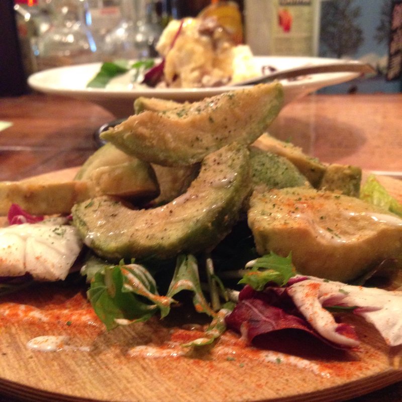 アボカドのフライ(カルデラ)