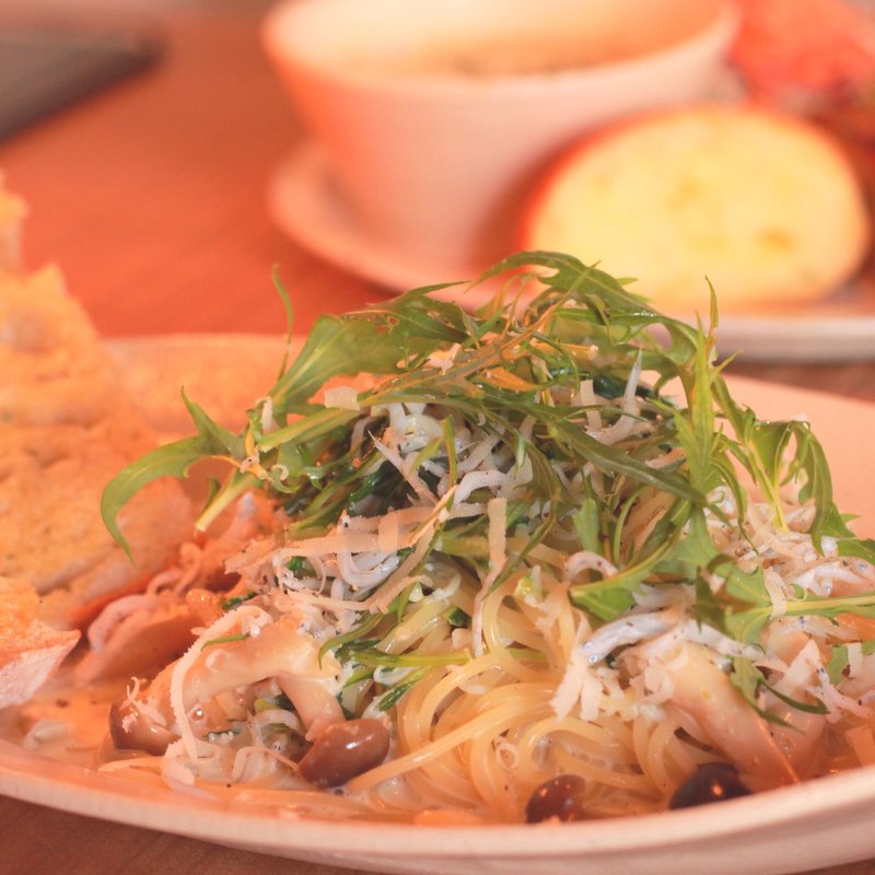 柚子胡椒クリームパスタ(ヒヨリカフェ （hiyori cafe+）)