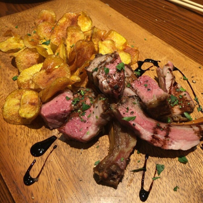 子羊のロースト(ビストロMER)