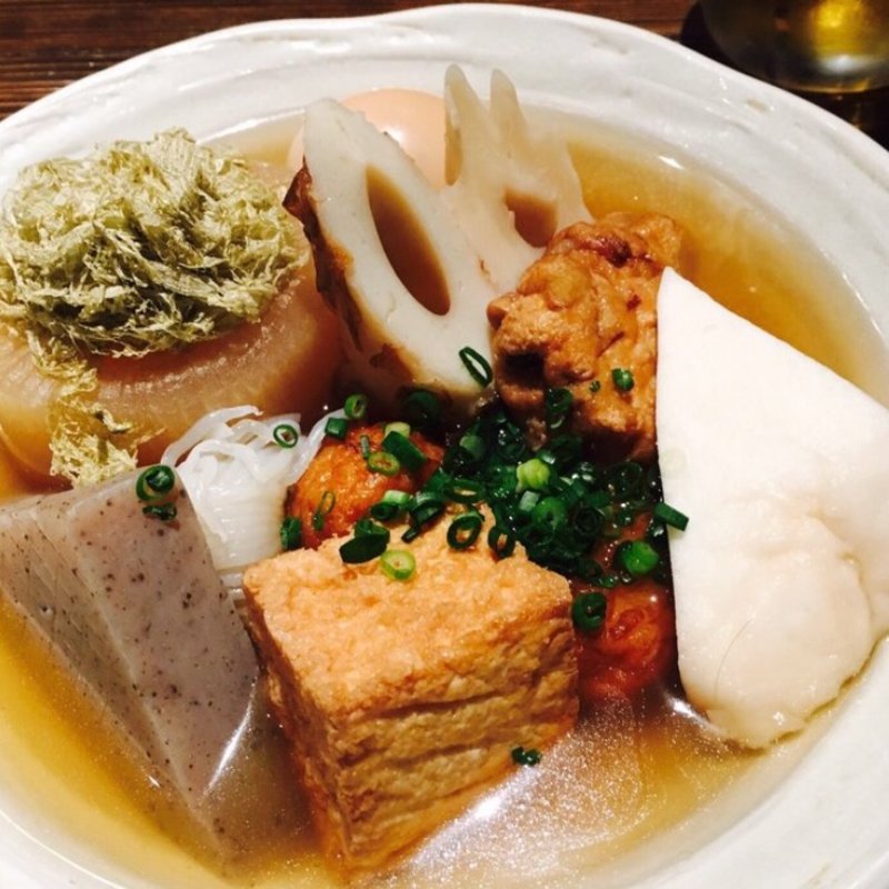 おでん盛り合わせ(とく一)