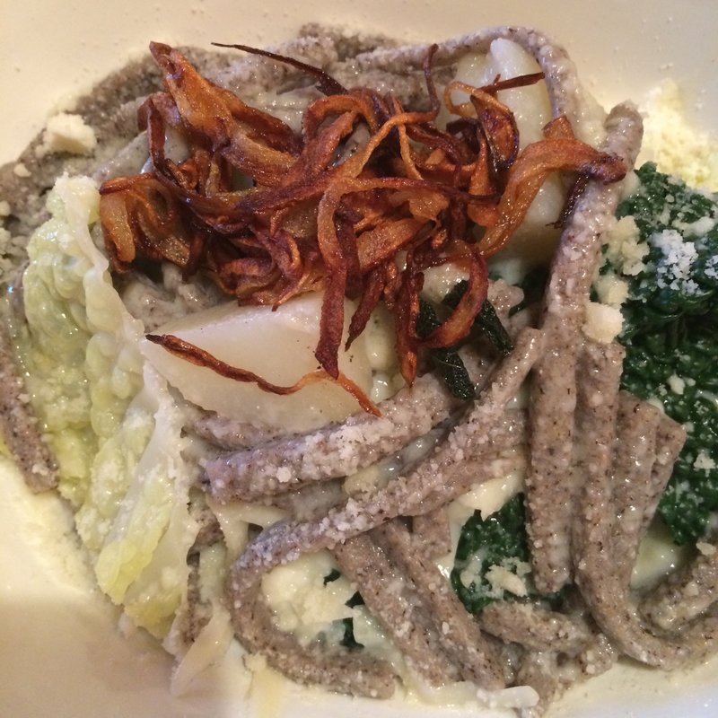 蕎麦粉のパスタ(森のアルム )