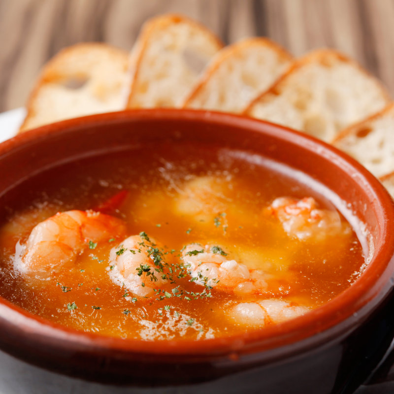 海老のアヒージョ(モーションブルー・ヨコハマ)