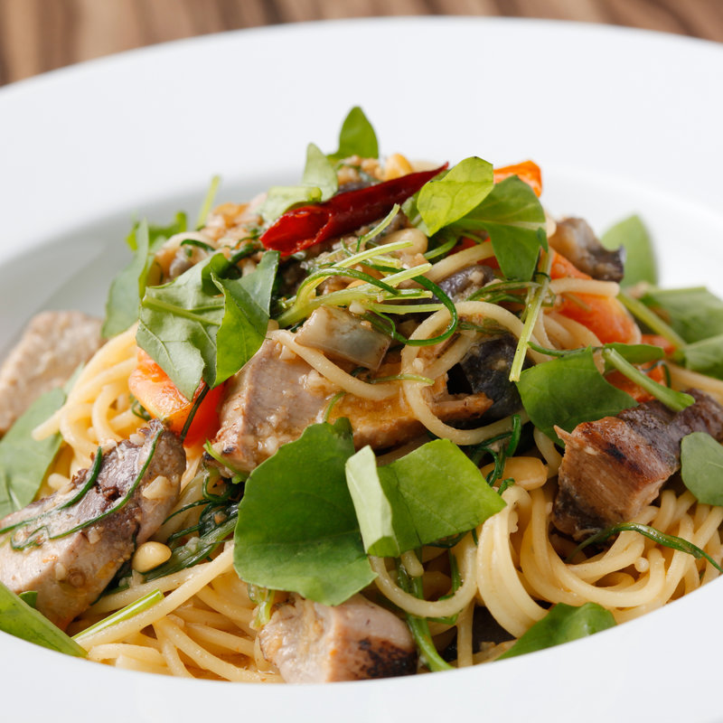 サバのペペロンチーノ(モーションブルー・ヨコハマ)