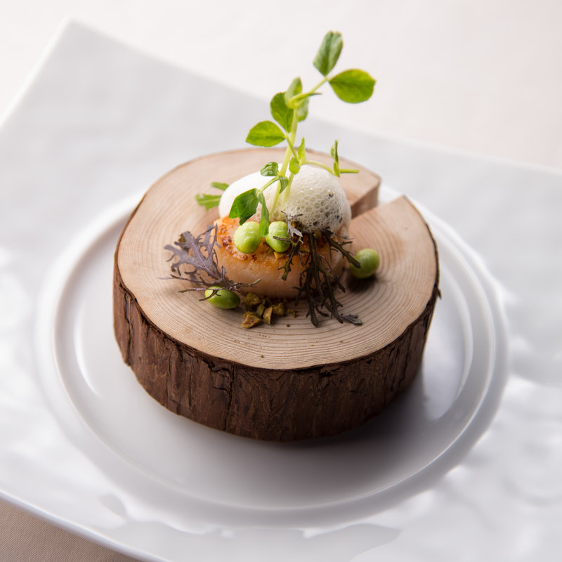 ホタテのグリル　蚕豆とともに(オレキス （OREXIS）)