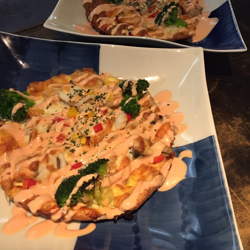 海鮮オムレツ(くつろぎの美味家Uo（ウオ）)