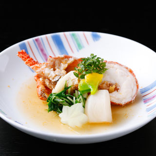 オマール海老のグリル(浅草 日本料理 もちづき)