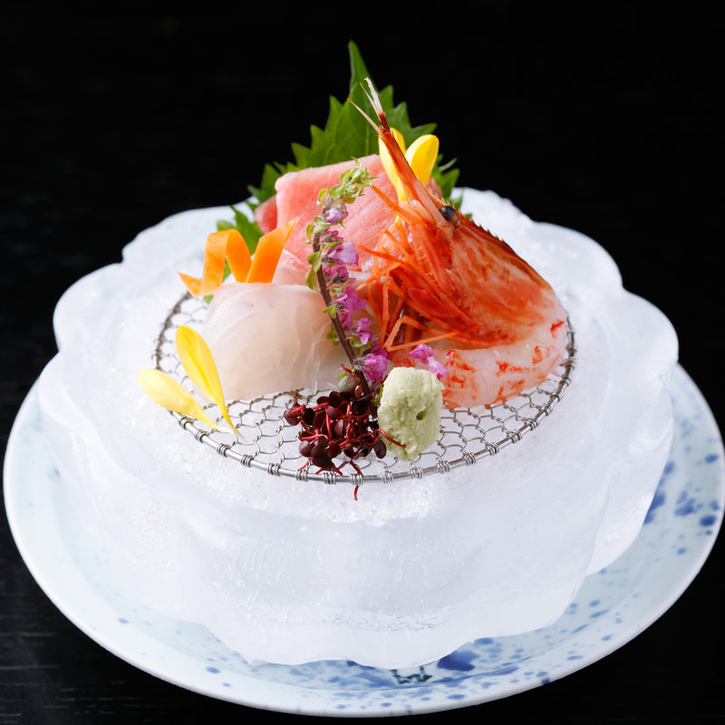 鮮魚の盛り合わせ(浅草 日本料理 もちづき)