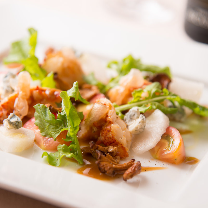 オマール海老と野菜のグリル(クオーレ ディ ローマ)