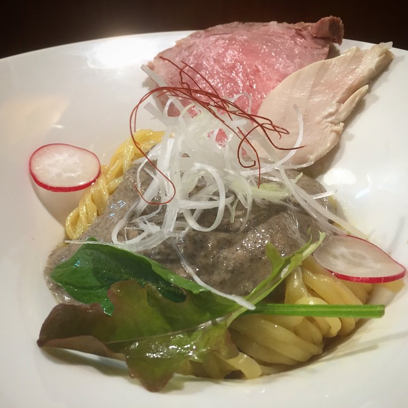 5種のキノコクリーム和えそば(小島流 （コジマリュウ）)