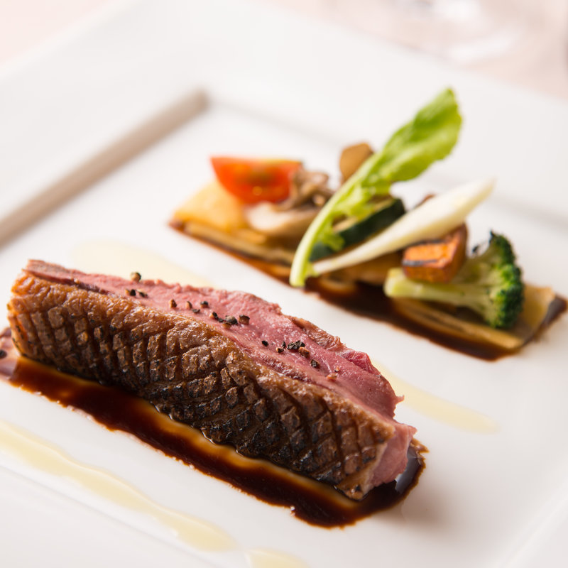 鴨肉のロティ(クオーレ ディ ローマ)